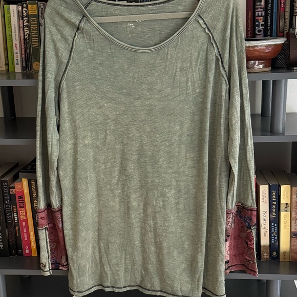 XXL Soft Surroundings long sleeve tee - Picture 2 of 3